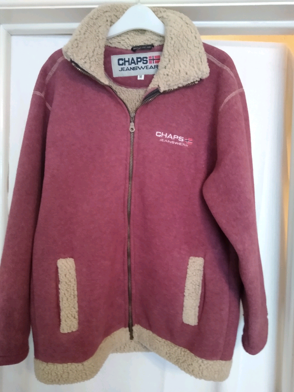 chaps fleece lined jacket